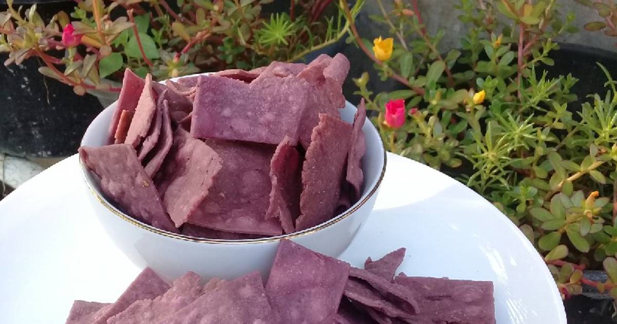 keripik ubi ungu