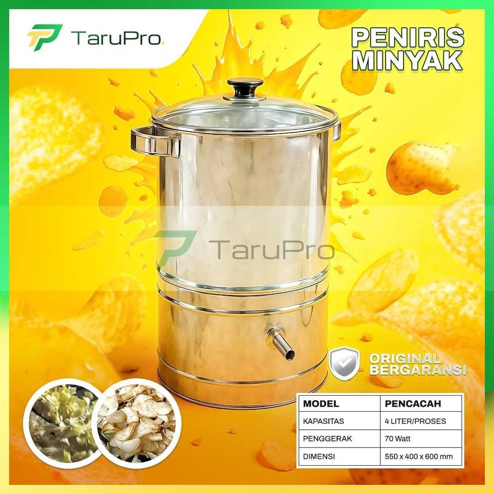 spinner peniris minyak