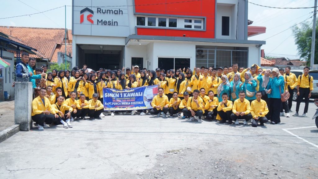 Kunjungan Industri SMK Negeri 1 Kawali ke Rumah Mesin