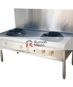 Kompor Kuali Ring 2 Tungku