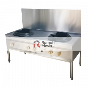 Kompor Kuali Ring 2 Tungku