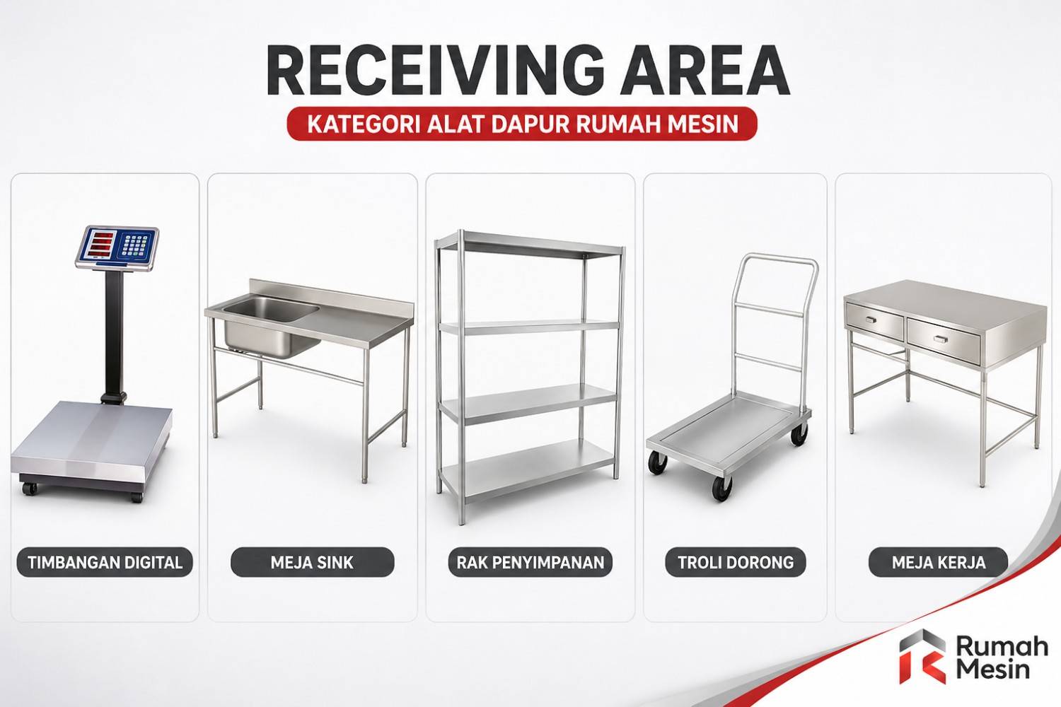 Receiving Area Alat MBG