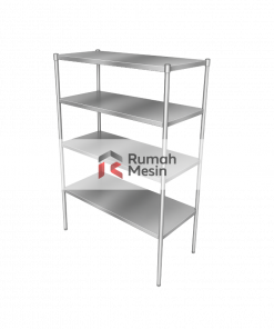Solid Pan Rack 4 Tingkat