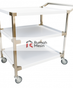 Meja Trolley 3 Tingkat