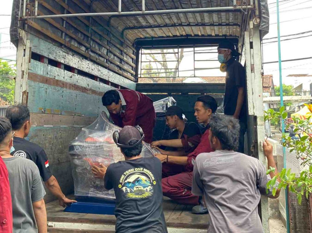 pengiriman mesin pertanian ke Sampit | Dinas Pertanian Kotawaringin