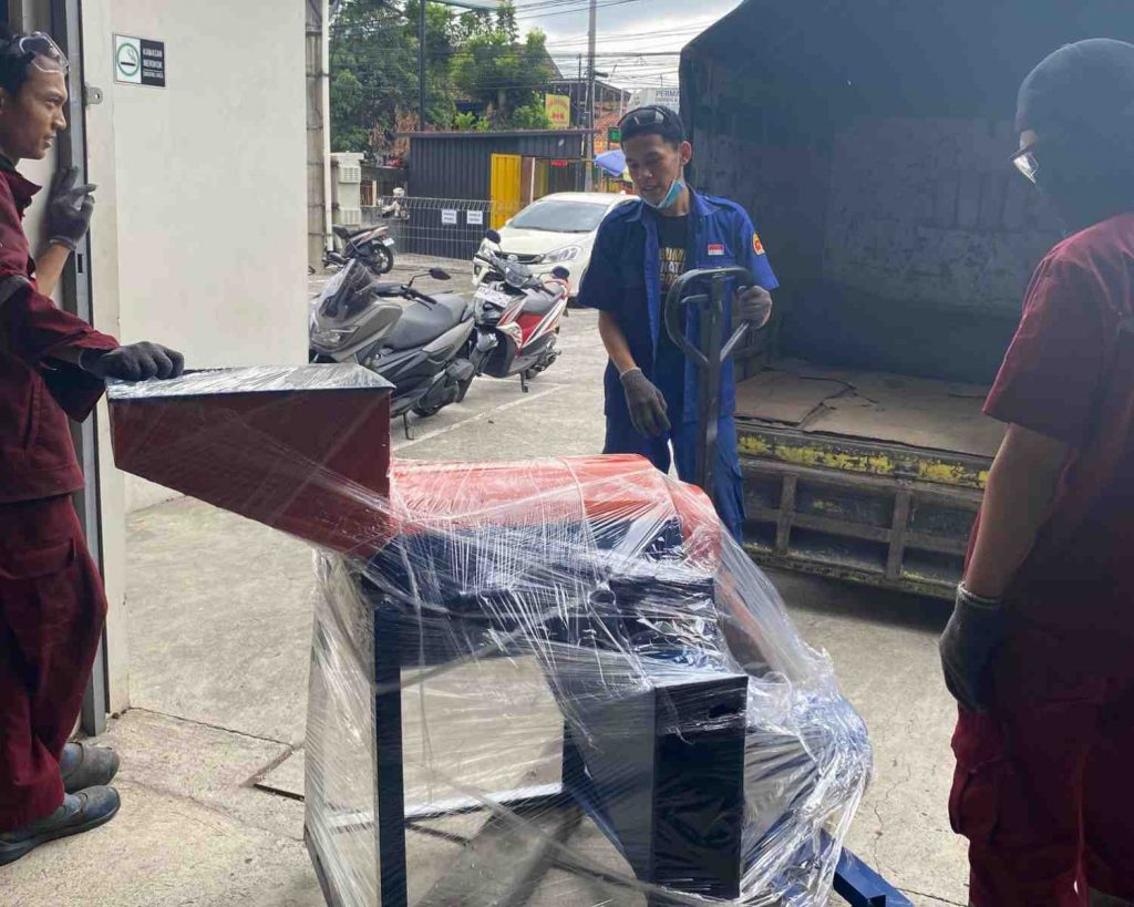 Pengiriman Mesin Pencacah Sampah ke Bali