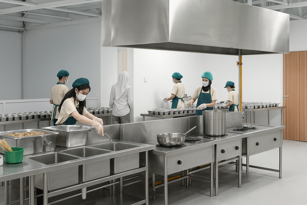 Peralatan Dapur MBG Murah Solusi Efisien untuk Dapur Modern