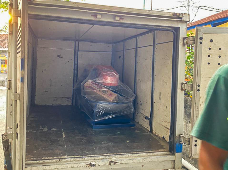 Pengiriman Mesin Kristalisator ke Makassar