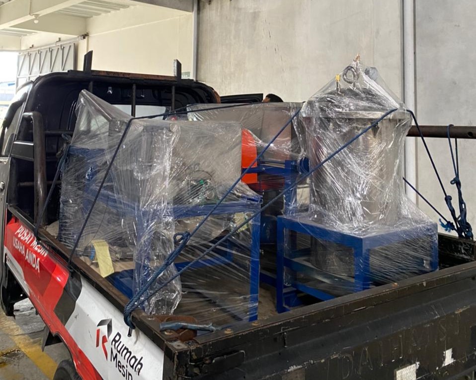 Pengiriman Mesin ke Tirtomulyo