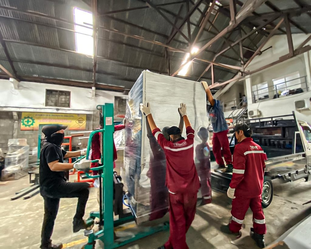 Pengiriman Rak Pengering Food Tray ke Klaten