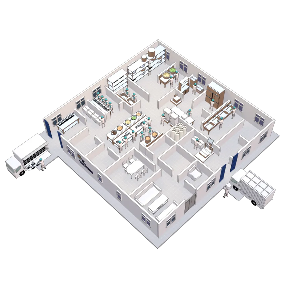 Standar Ukuran Dapur MBG untuk Efisiensi dan Produktivitas