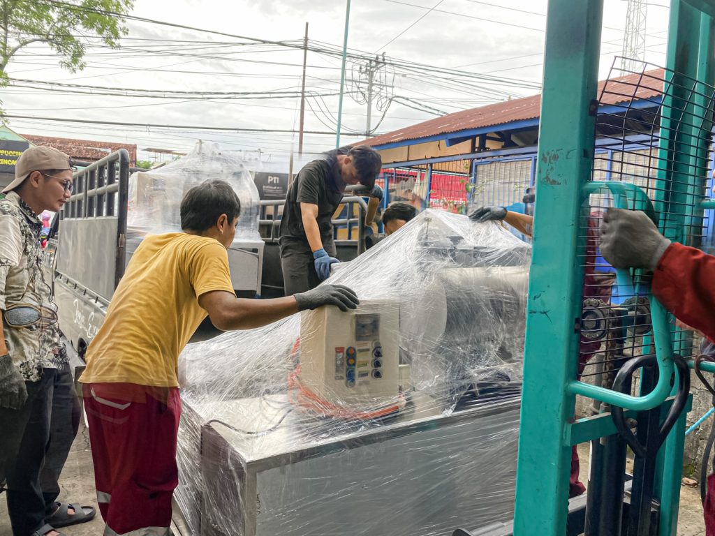 Pengiriman Mesin Vacuum Frying ke Lombok