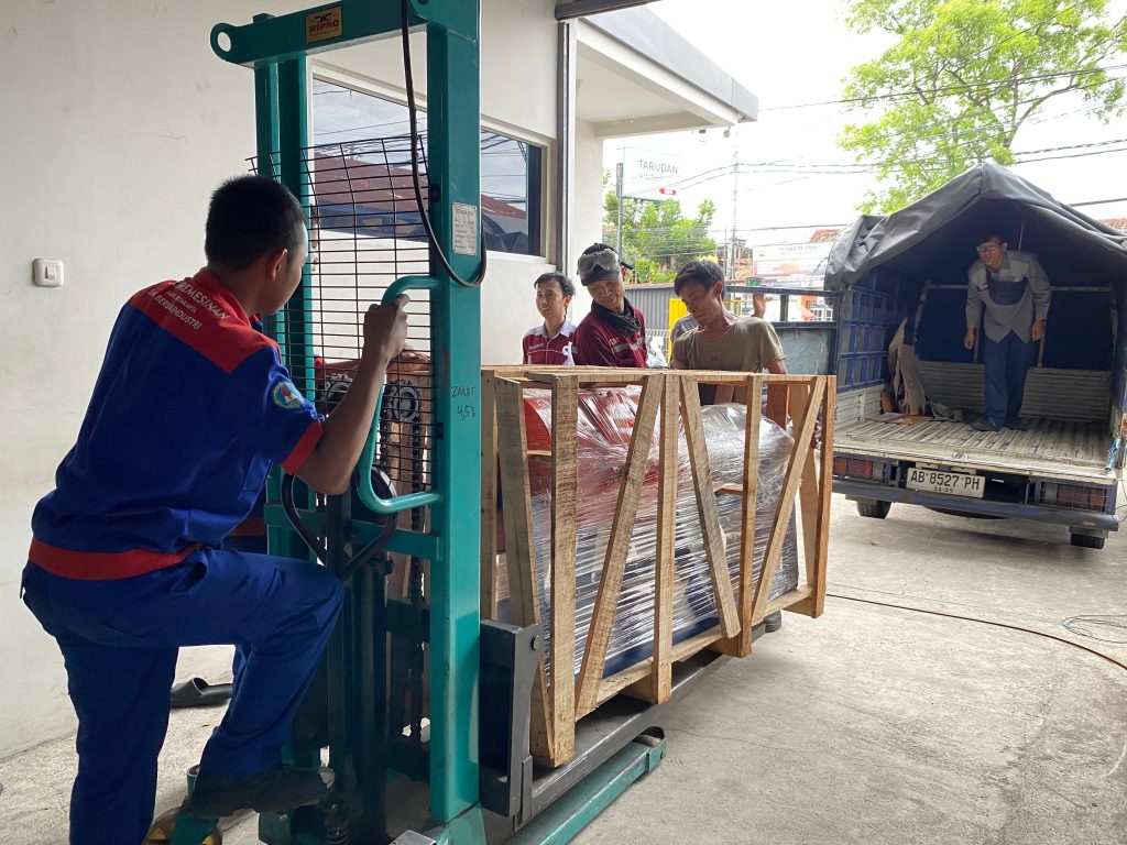 Pengiriman Mesin Ball Mill ke Mataram