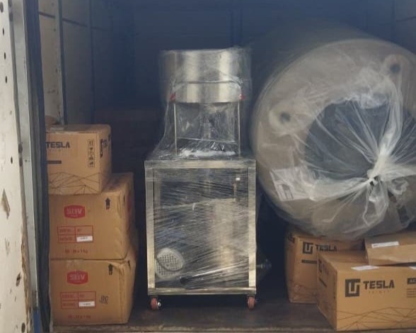 Pengiriman Mesin Vacuum Filter ke Batam