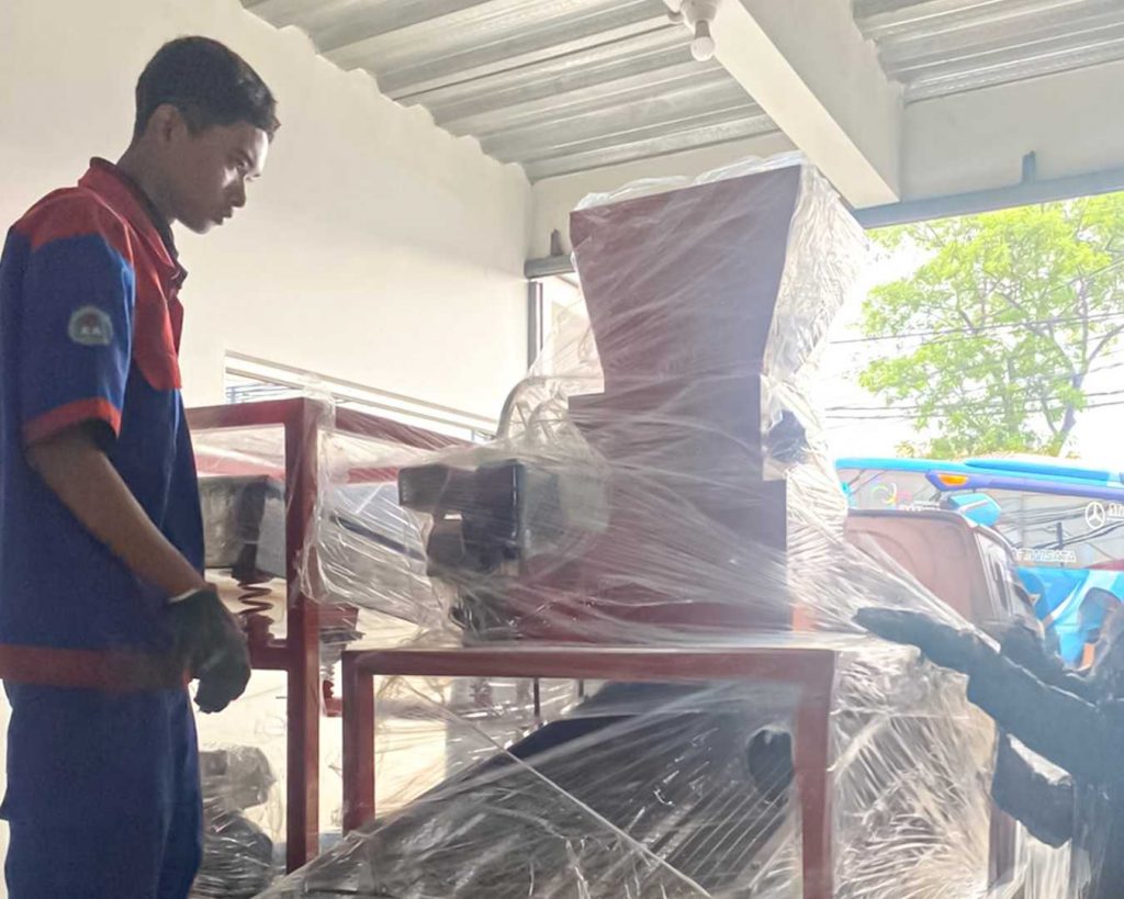 Pengiriman Mesin Pengolahan Kakao ke Aceh