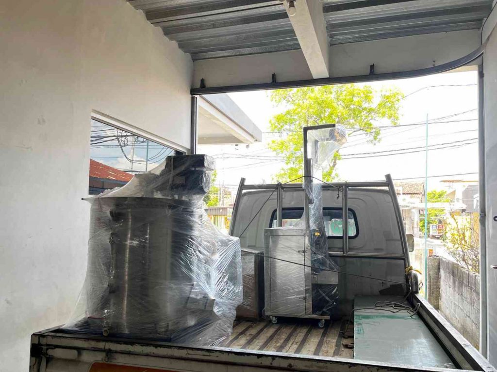 Pengiriman Mesin Pasteurisasi dan Kemasan ke Gunungkidul