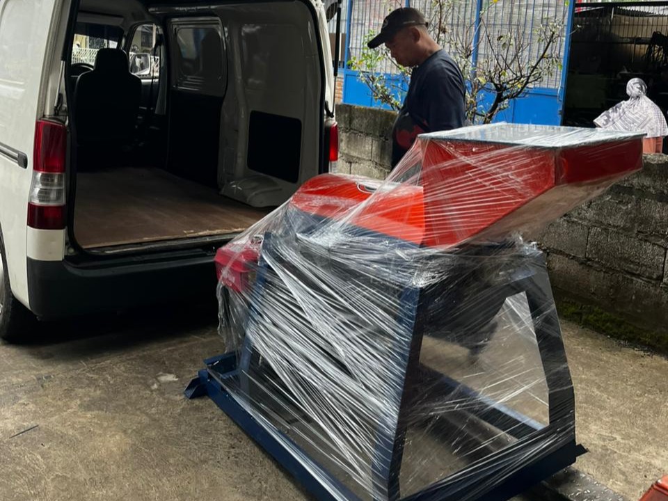 pengiriman mesin pencacah sampah ke Mojokerto