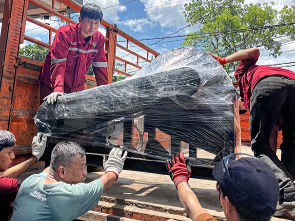 Pengiriman Mesin Pengolahan Sampah ke Paser
