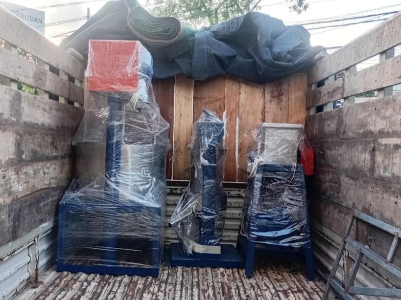 pengiriman mesin jahe ke Banjarmasin