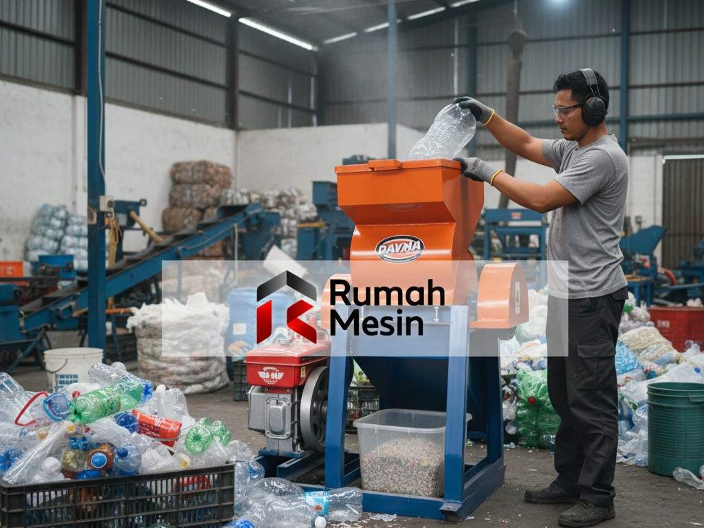 Rekomendasi Mesin Penghancir Plastik Untuk UMKM