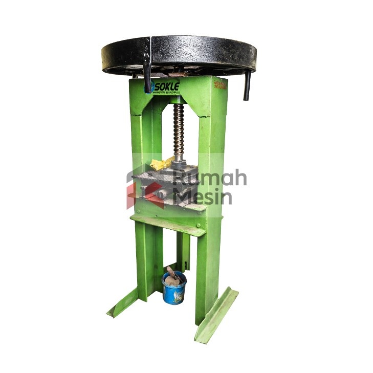 Mesin Press Genteng Manual