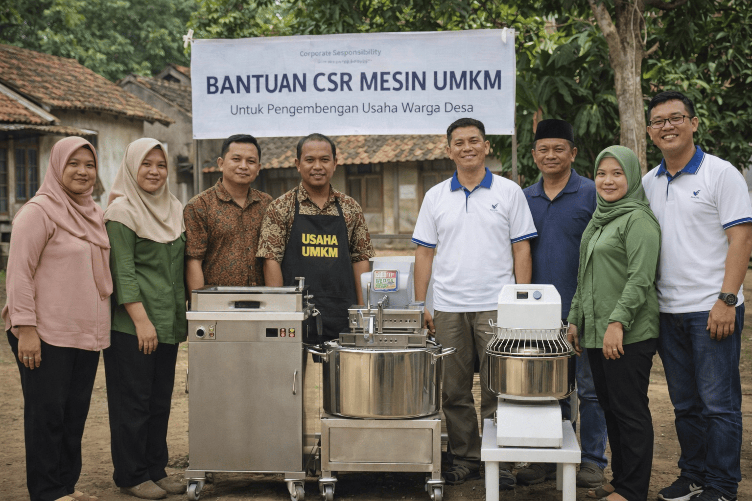 Ilustrasi Penyerahan CSR UMKM ke Pelaku Usaha