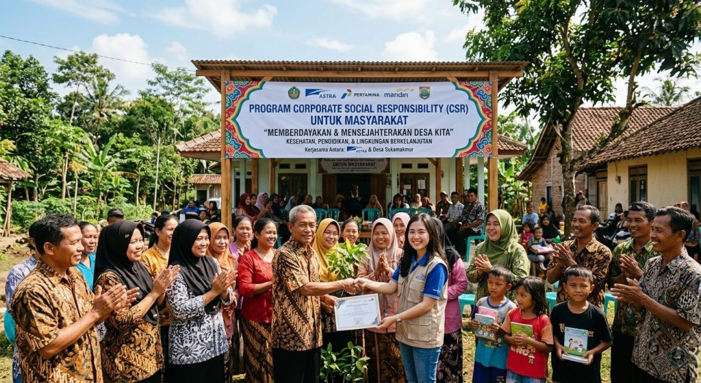 Manfaat CSR Bagi Masyarakat Dusun