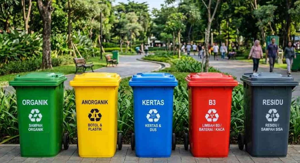 macam macam tong sampah