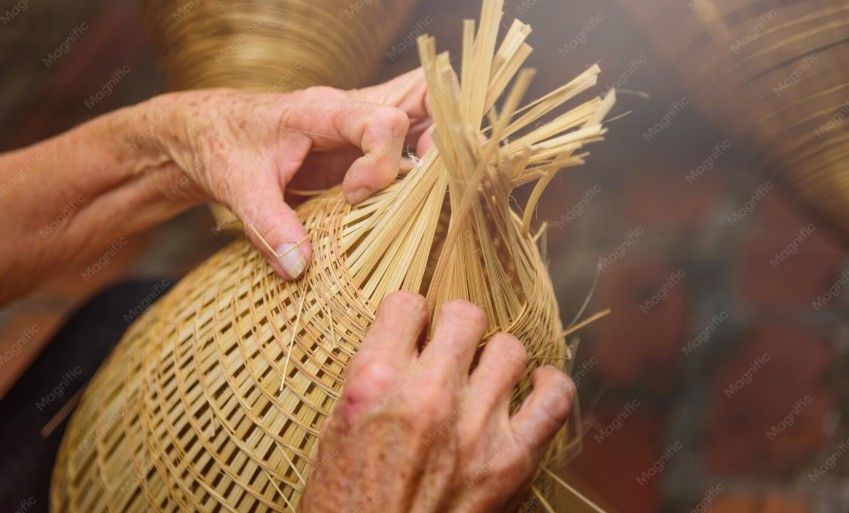 usaha kerajinan bambu