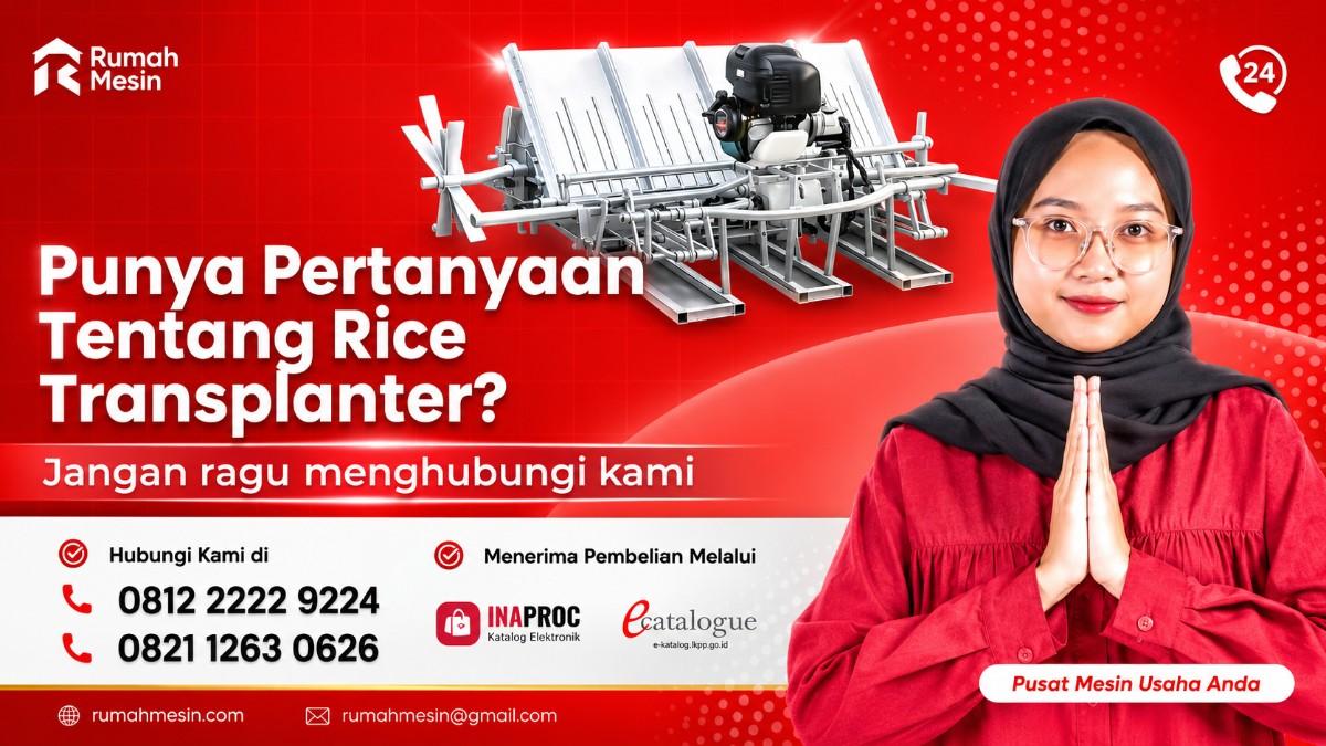 Call Center Alat Tanam Padi