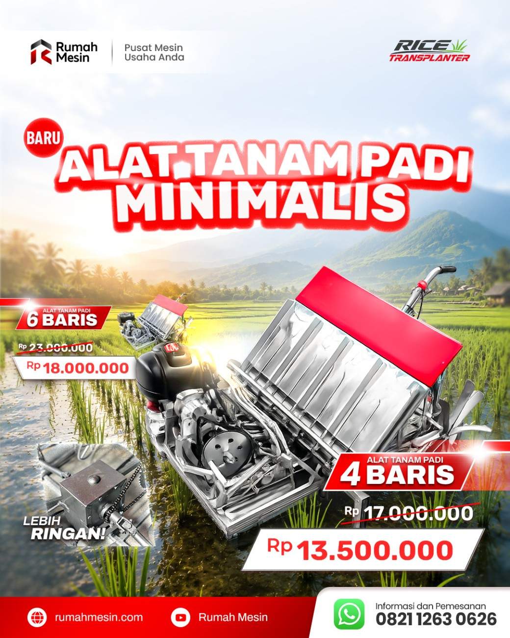 Harga Alat Tanam Padi
