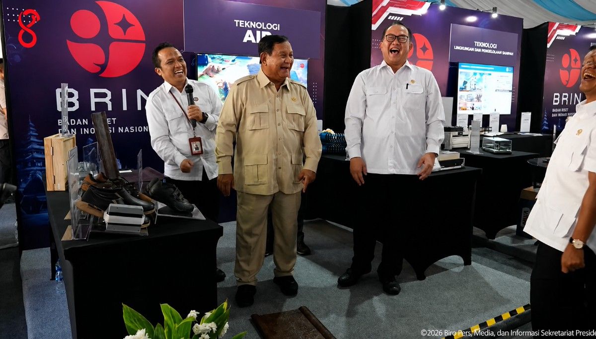 Genteng Sabut Kelapa BRIN Didatangi Presiden Prabowo dan Menteri ESDM Bahlil Lahdalia