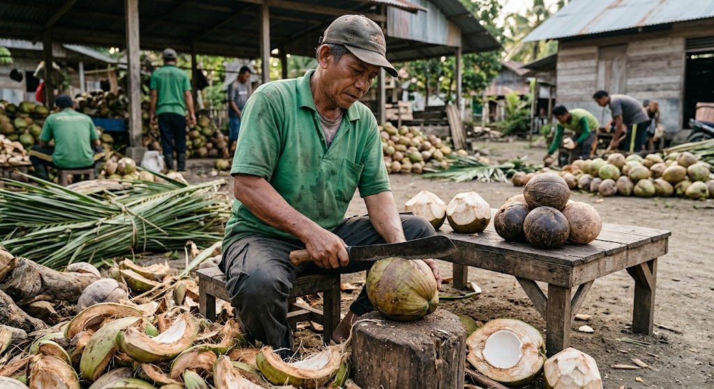harga tempurung kelapa